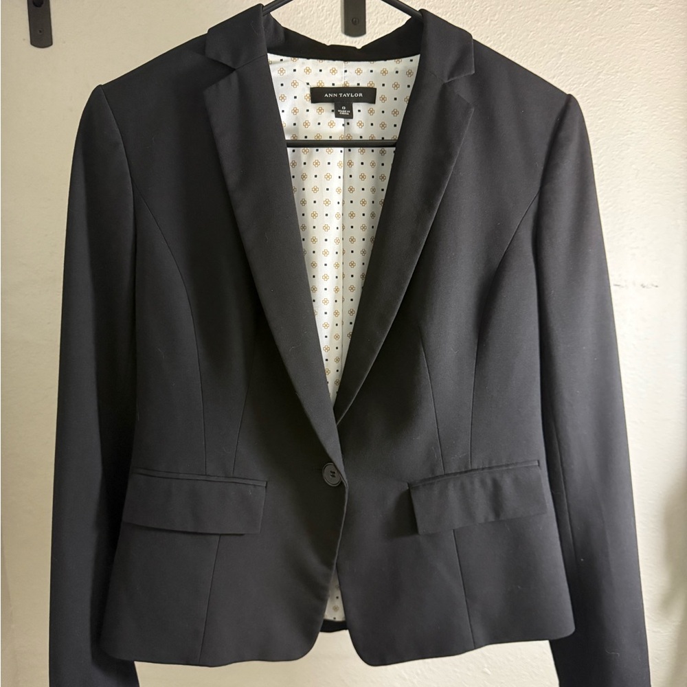 Ann Taylor Black Women's Blazer